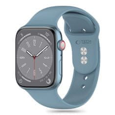 Tech-protect Silicone szíj Apple Watch 42/44/45/49mm, winter blue