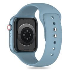 Tech-protect Silicone szíj Apple Watch 42/44/45/49mm, winter blue