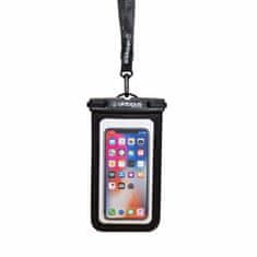 Oktopus Vízálló mobiltelefon tok WATERPROOF POUCH XL 21,8 x 13,8 cm fekete