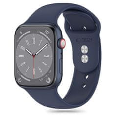 Tech-protect Silicone szíj Apple Watch 42/44/45/49mm, midnight blue