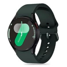 Tech-protect Silicone szíj Samsung Galaxy Watch 4 / 5 / 5 Pro / 6 / 7 / FE, olive