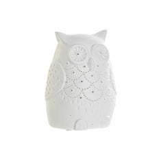 NEW Asztali lámpa DKD Home Decor 14 x 13 x 19 cm Porcelán Fehér 220 V 25 W