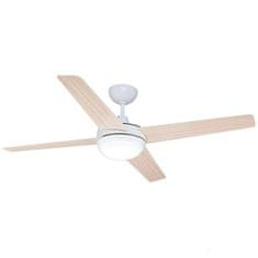 NEW Mennyezeti ventilátor világítással EDM Chukotka Fehér 28 W Ø 132 cm