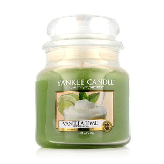 NEW Yankee Candle Lime Vanília illatgyertya (411 g)