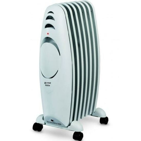 NEW Olajradiátor (7 kamrás) Grunkel RAC-7 Efiheat Fehér Szürke 1500 W