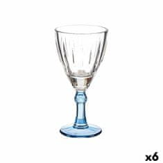 NEW Borospohár Exotic Kristal Blue 6 db (275 ml)