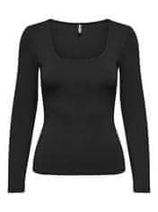 ONLY Női póló ONLEA Standard Fit 15302647 Black (Méret L)