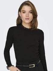 ONLY Női póló ONLLESLIE Regular Fit 15277888 Black (Méret XS)