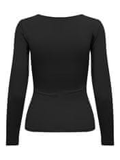 ONLY Női póló ONLEA Standard Fit 15302647 Black (Méret L)