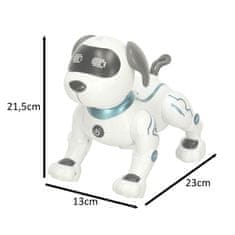 LIVEFY Interactive Dog robot kutya távirányítással, fehér