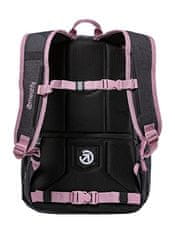 MEATFLY Hátizsák Basejumper Pink / Charcoal Heather