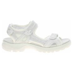 ECCO Szandál fehér 38 EU White-iridescent