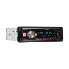 Krüger&Matz 12V 1DIN autórádió LCD 4x25W MP3 2x USB Bluetooth RCA + távirányító