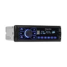 Krüger&Matz 12V 1DIN autórádió LCD 4x50W MP3 2x USB Bluetooth RCA + távirányító