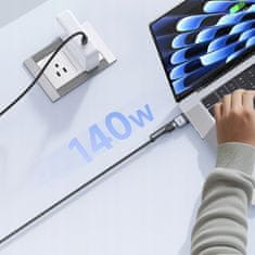 Mcdodo Mcdodo Töltőadapter Kábel Macbook Air Pro Usb-C Magsafe 3 140W 2M