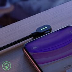 Mcdodo Mcdodo 90°-Os Szögben Kábel Usb-C Lightning Megfordítható Iphone 13 14 Led 1M