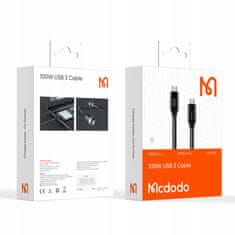 Mcdodo Mcdodo Usb-C Gyors Töltőkábel Macbookhoz Usb C Típusú 10Gbps 100W 4K 1M