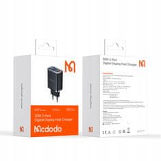 Mcdodo Mcdodo Gyorstöltő Iphone 2Xusb-C 1Xusb Pd 30W Led Mérőhöz