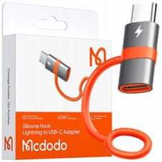 Mcdodo Mcdodo Adapter Usb-C Usb Típusú C Lightning Iphone 15 Pro Max-Ra