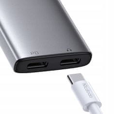 Mcdodo Mcdodo Adapter 2X Usb-C Adapter Usb Típusú C Kábel Samsung Alma Dac-Kal