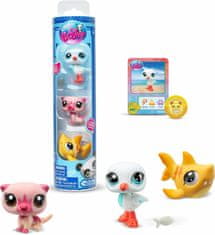 Littlest Pet Shop Trio In Tube - 3 figurából álló készlet egy tubusban