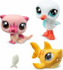 Littlest Pet Shop Trio In Tube - 3 figurából álló készlet egy tubusban