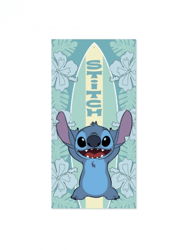 Törölköző Lilo & Stitch - Stitch Surf