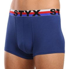 Styx 3PACK férfi boxeralsó sport elasztikus többszínű tricolor trikolor (3G19001) - méret S