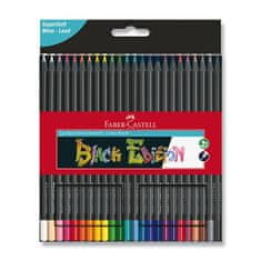 Faber-Castell Faber - Castell háromszögletű zsírkréta fekete kiadás 24 db