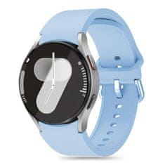 Tech-protect Silicone szíj Samsung Galaxy Watch 4 / 5 / 5 Pro / 6 / 7 / FE, sky blue