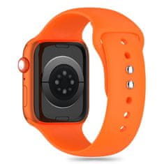 Tech-protect Silicone szíj Apple Watch 42/44/45/49mm, orange