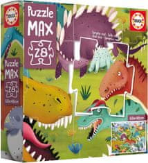 EDUCA Dinoszauruszok puzzle 28 darab