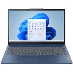 Lenovo Ideapad Slim 3 82XN004JHV Laptop 14" 1920x1080 TN AMD Ryzen 3 7320U 512GB SSD 8GB DDR5 AMD Radeon 610M Windows 11 Home Kék