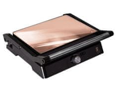 Berlingerhaus érintkező grill tapadásmentes felülettel 2000 W Rosegold Metallic Line BH-9135