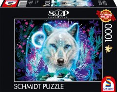 Schmidt Puzzle Neon: Polar Wolf 1000 darab