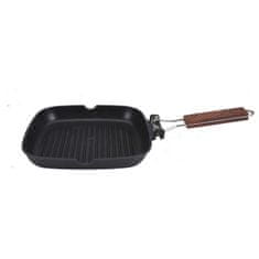 NEW San Ignacio fekete alumínium grill (24 x 24 x 3,7 cm)