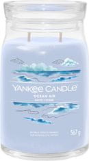 Yankee Candle Illatgyertya Signature üvegben nagyméretű Ocean Air 567g