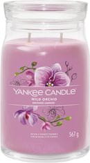 Yankee Candle Illatgyertya Signature üvegben nagy Wild Orchid 567g