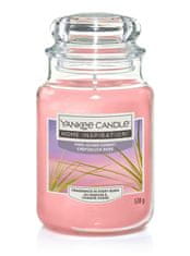 Yankee Candle Classic Illatgyertya üvegben nagyméretű Pink Island Sunset 538 g