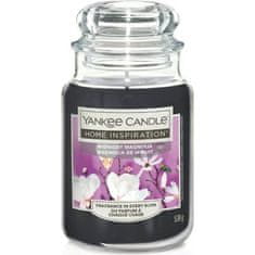 Yankee Candle Classic Illatgyertya üvegben Midnight Magnolia 538 g