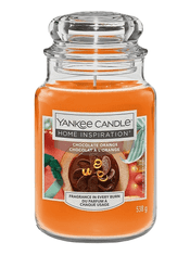 Yankee Candle Classic Illatgyertya üvegben nagy Csokoládé narancs 538 g