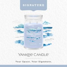 Yankee Candle Illatgyertya Signature üvegben nagyméretű Ocean Air 567g