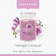 Yankee Candle Illatgyertya Signature üvegben nagy Wild Orchid 567g