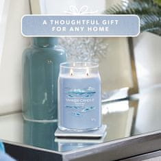 Yankee Candle Illatgyertya Signature üvegben nagyméretű Ocean Air 567g