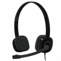 NEW Logitech H151 headset mikrofonnal (Felújított C termékek)