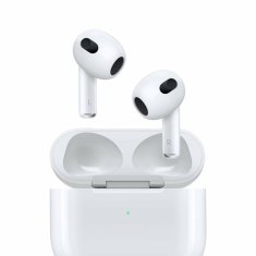 NEW Bluetooth fejhallgató mikrofonnal Apple AirPods (3.ª generación) (Felújított D termékek)