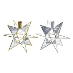 NEW Gyertyatartó DKD Home Decor Star (18 x 18 x 13 cm) (2 db)