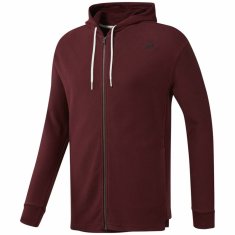 NEW Reebok TE TWILL FZ HOODIE EC079 Férfi kapucnis pulóver kék