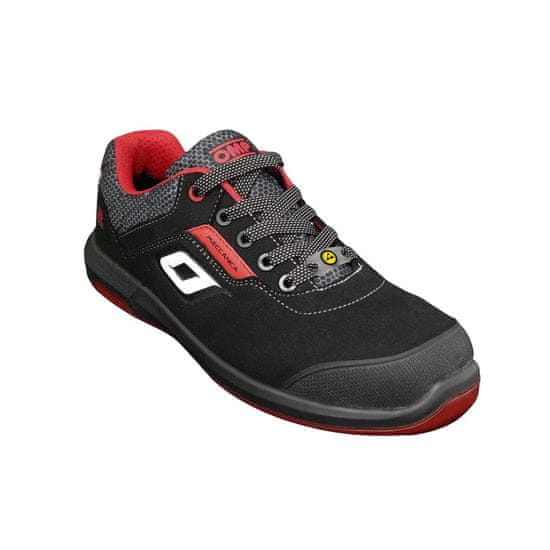 NEW Védőcipő OMP MECCANICA PRO URBAN Red Méret 41 S3 SRC SRC