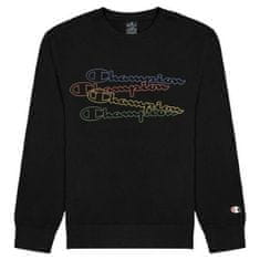 NEW Champion Crewneck Script Logo Fiú Fekete